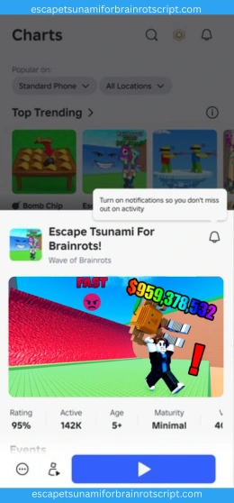 Escape Tsunami For Brainrots Game