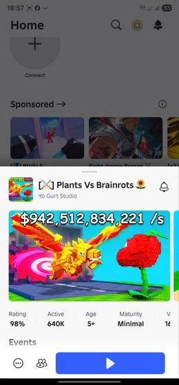 Plants vs Brainrots Script